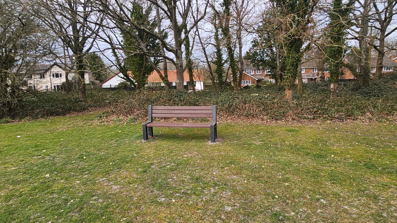 New Eco – Friendly Benches!